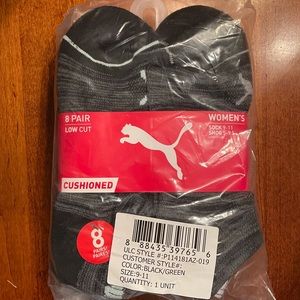 NWT 8pk Cushioned Low Cut Socks